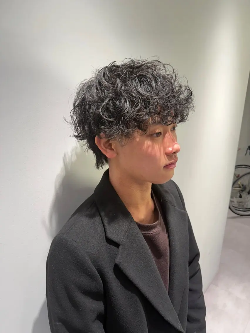 ショート パーマ パーマ特化美容師 佐藤壮流のヘアスタイル