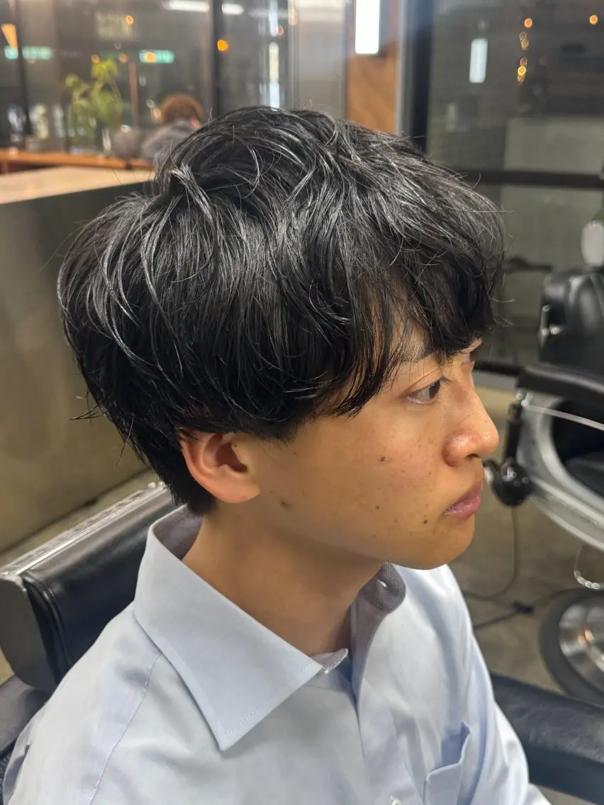 ショート カラー パーマ ヘアアレンジ メンズ メンズ特化酒井翔太 /メンズカット/名駅のヘアスタイル