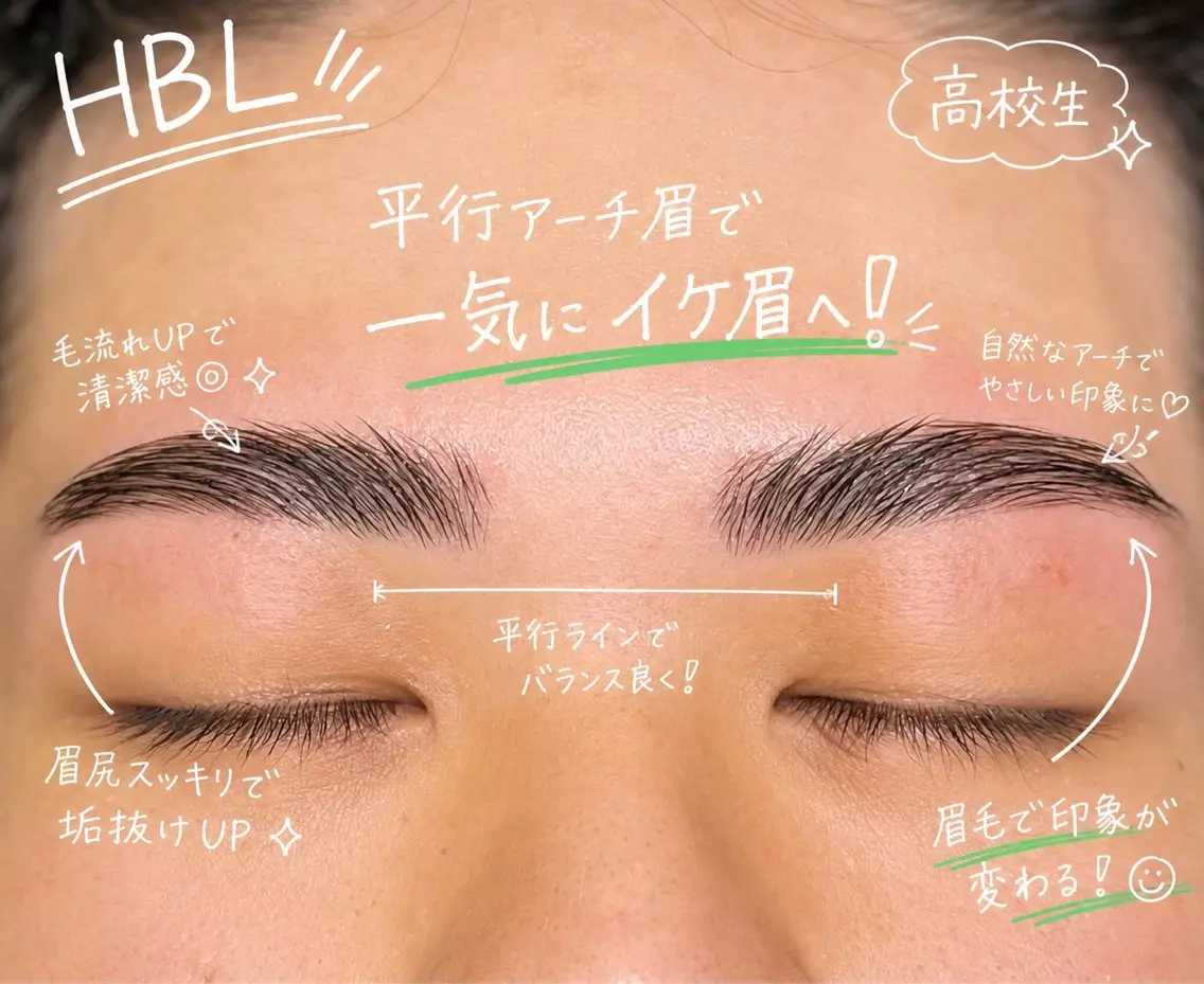 メンズ アイブロウ ワックス脱毛 その他(アイブロウ) まり りぃ〜んのネイルデザイン