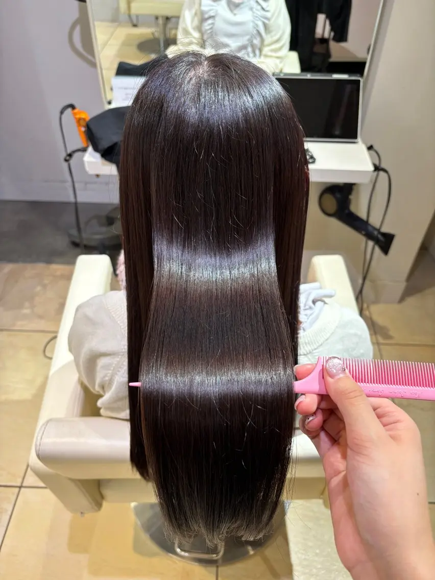 ロング カラー ヘアカラー 長野 彩夏のヘアスタイル
