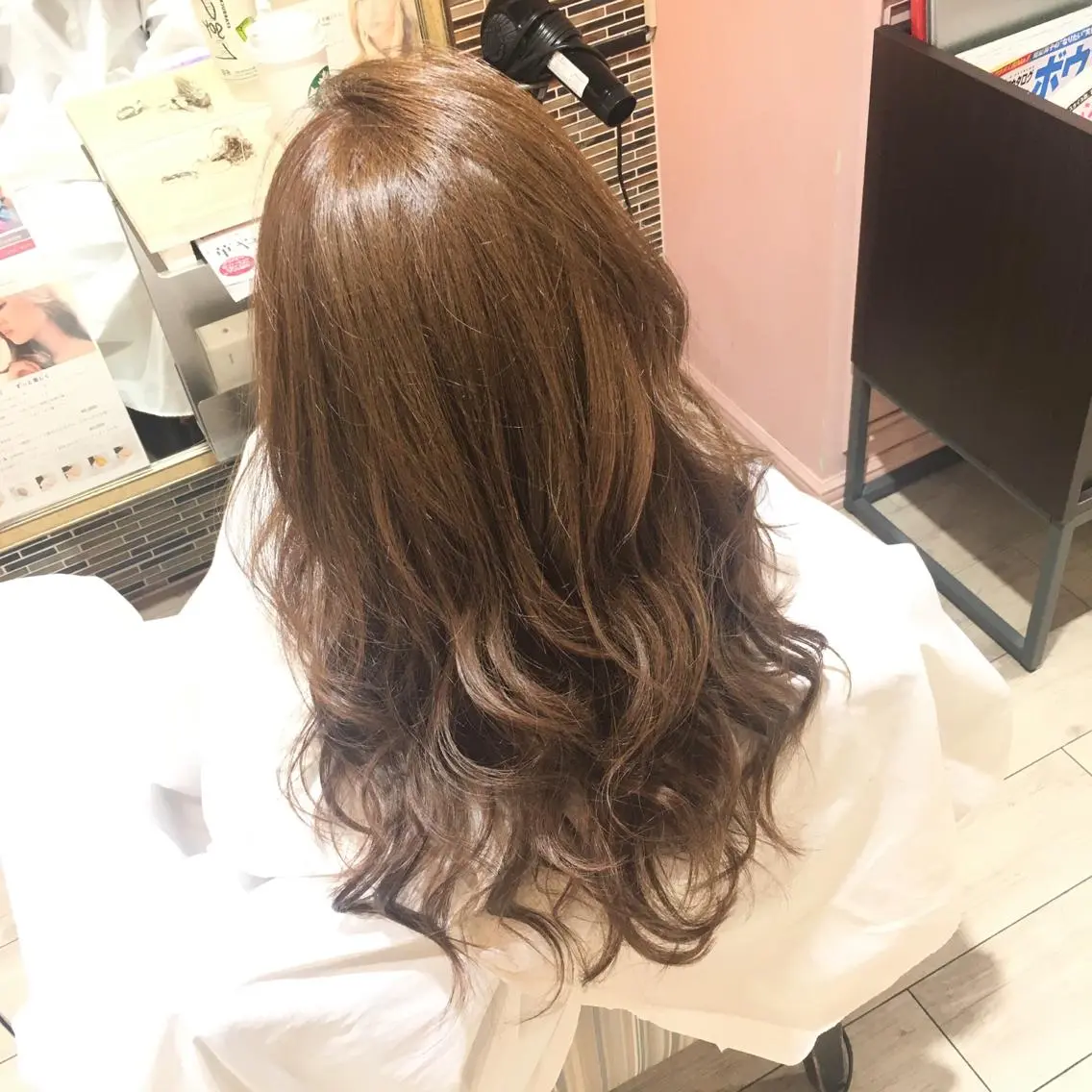 セミロング カラー トリートメント 城領 直輝のヘアスタイル