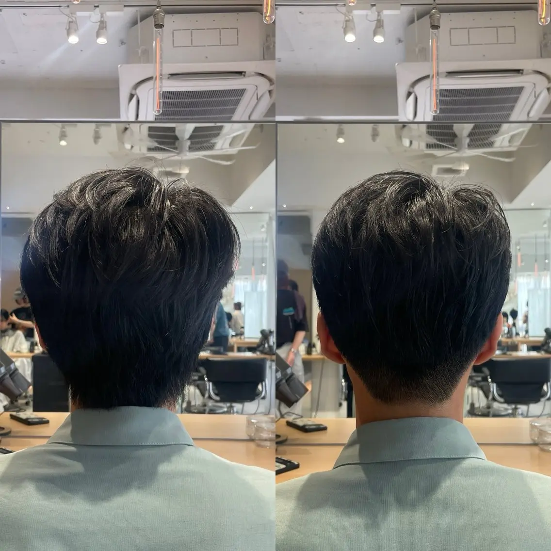 ショート メンズ ブリ—チ🎨パ—マ 🌿表参道ちえ🌿のヘアスタイル