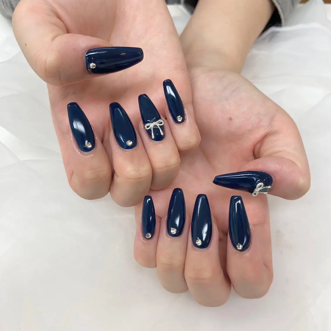 ロング ロング ハンドネイル ネイルJaol 池袋のネイルデザイン