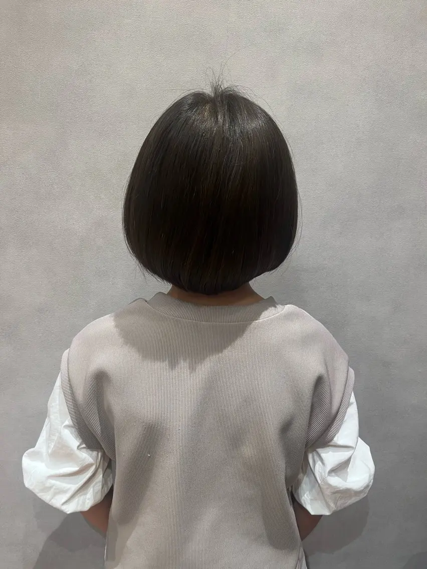 丸みショートボブ(3cm以上カットさせていただける方✂️)の写真