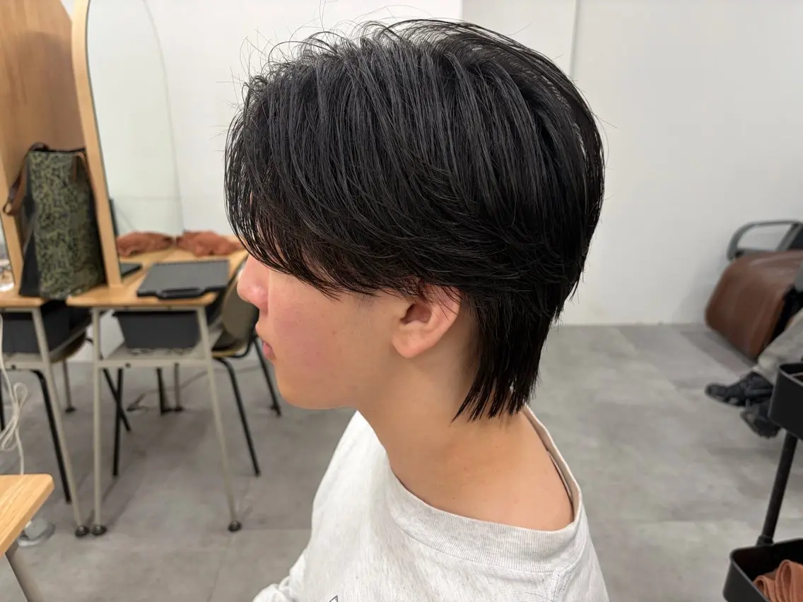 メンズ カット パーマ メンズパーマ外屋敷 航のヘアスタイル