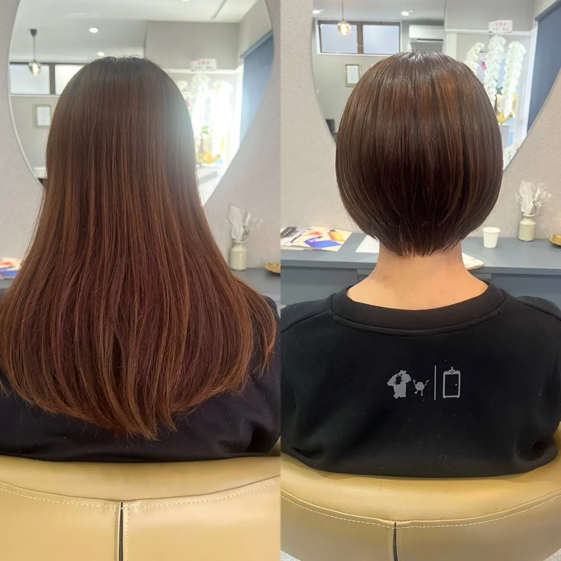 ショート カット 齊藤 亜弥のヘアスタイル