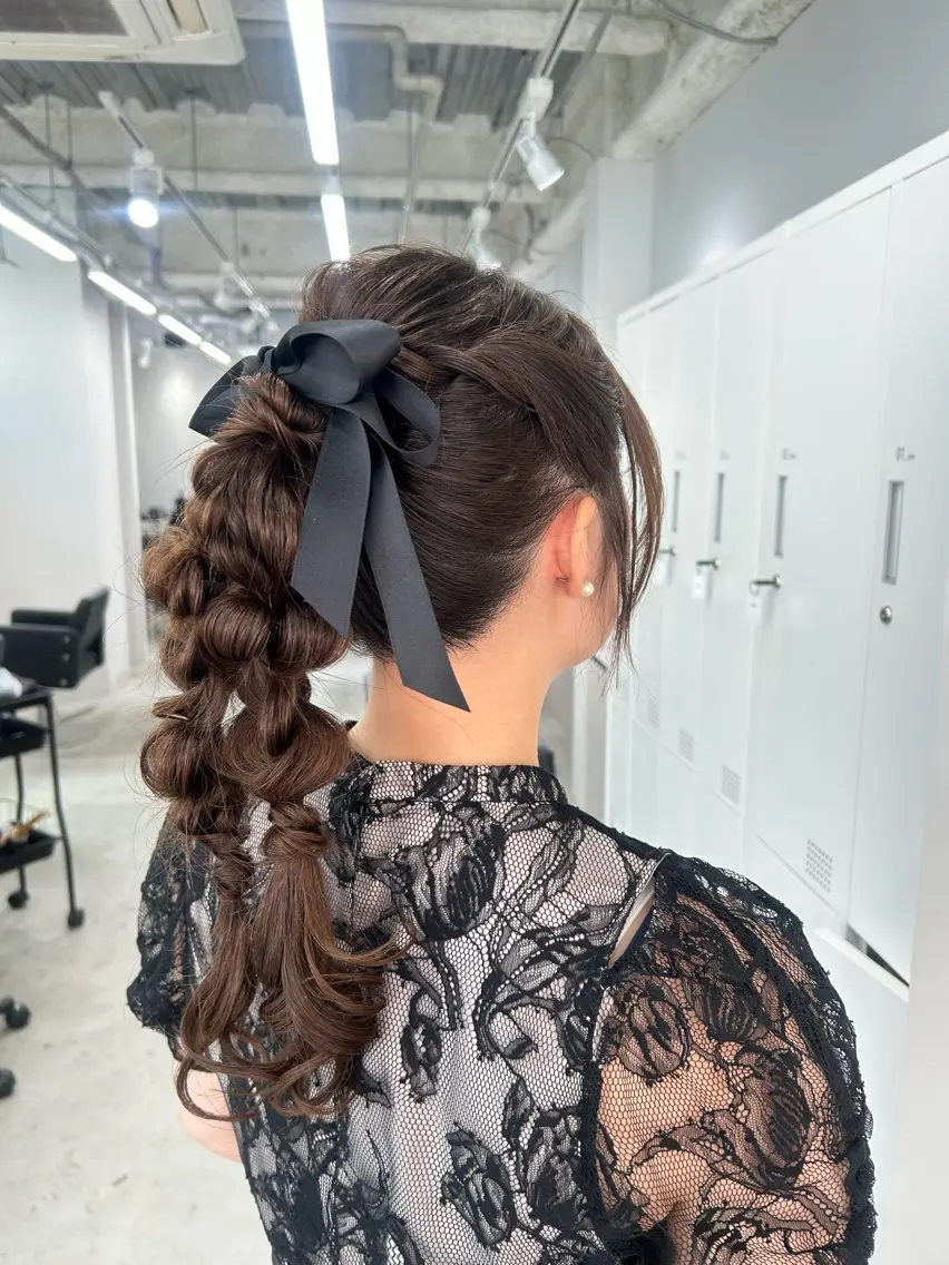 ヘアセット🎀どんなスタイルでも🉑❤️の写真