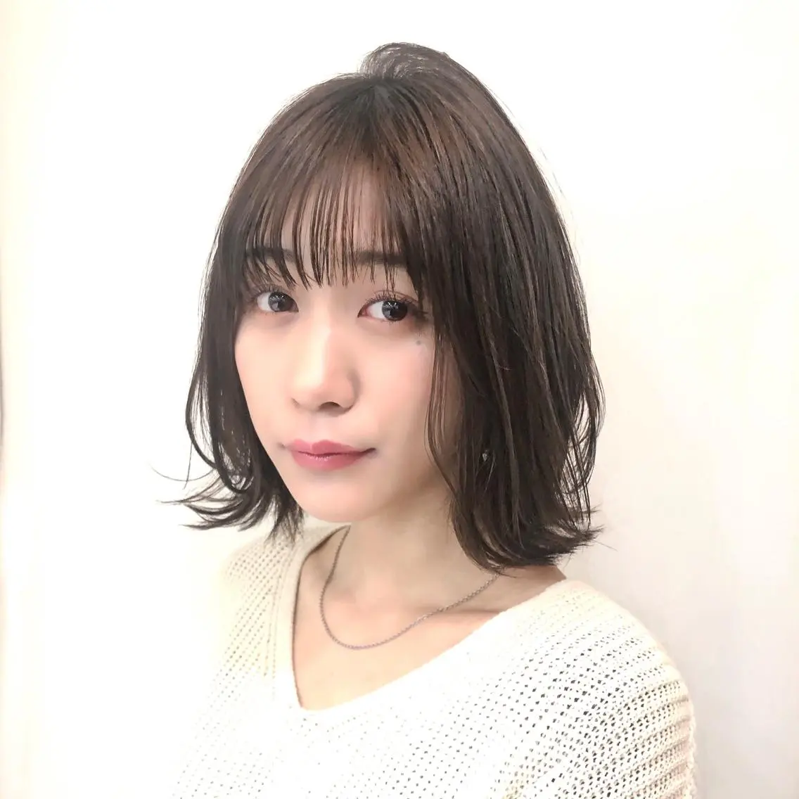 ミディアム パーマ ヘアアレンジ KONOMI スタイリストのヘアスタイル
