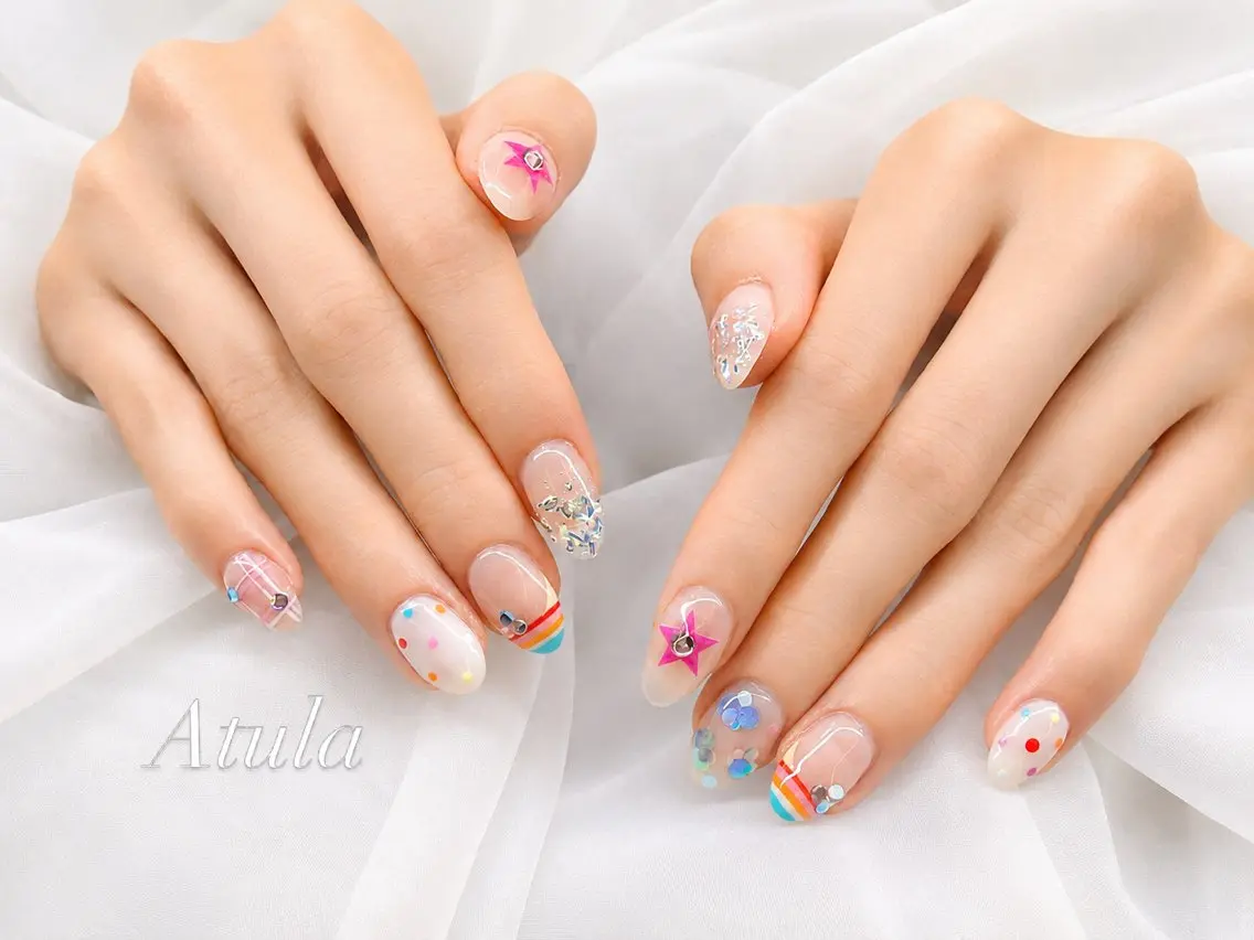 ネイル ハンドネイル Atula nail Momoのネイルデザイン