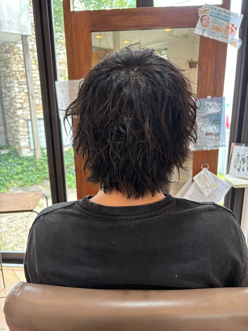カット+パーマの写真