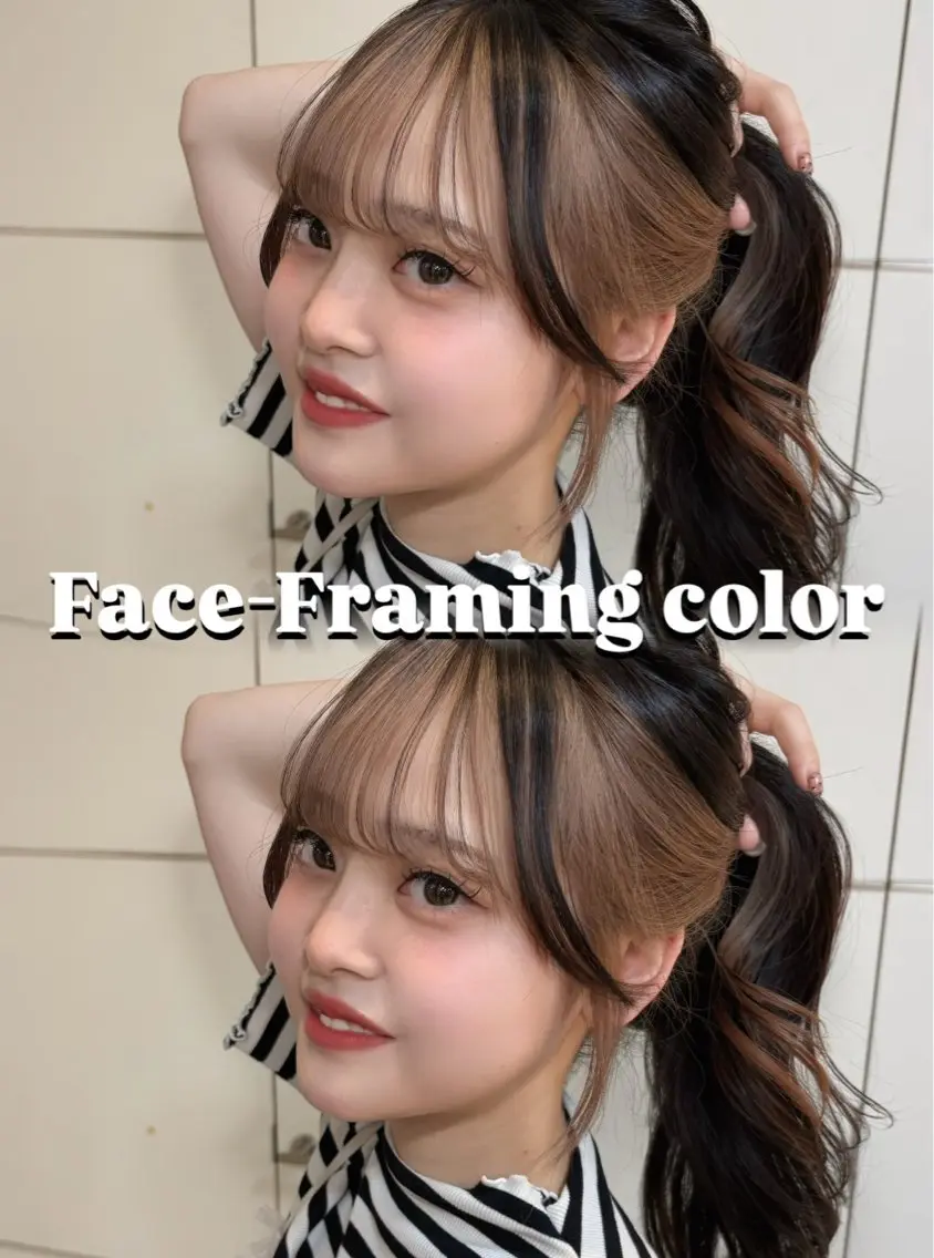 セミロング カラー カット ヘアカラー トリートメント 🤎韓国ヘア ベージュ まゆか🤎のヘアスタイル