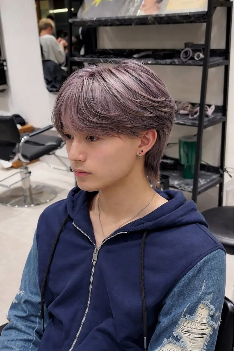 カラー メンズ エンドカラー🔥/ ♰デザインカラー♰のヘアスタイル