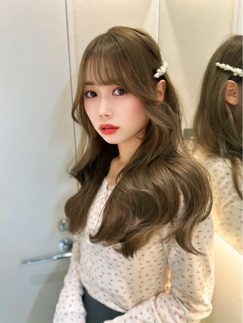 ロング ゆーだい🇰🇷韓国 🇰🇷×髪質改善のヘアスタイル