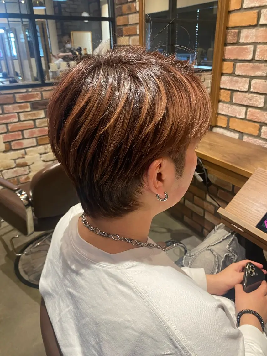 🧞‍♂️メンズカット🧞‍♂️＋ワンカラー*･゜ﾟ･*:.【シャンプー・ブロー込み】中学生以上からOKの写真