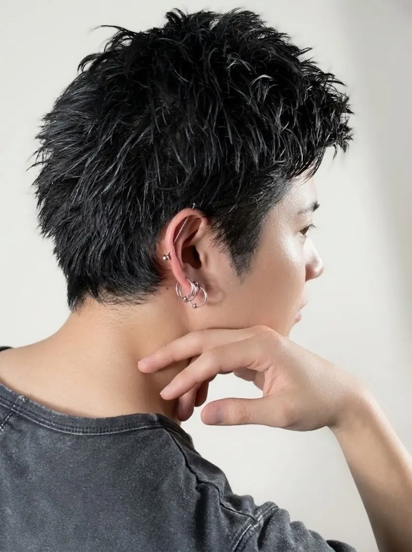 ショート ショートヘア 宮内 絃希のヘアスタイル