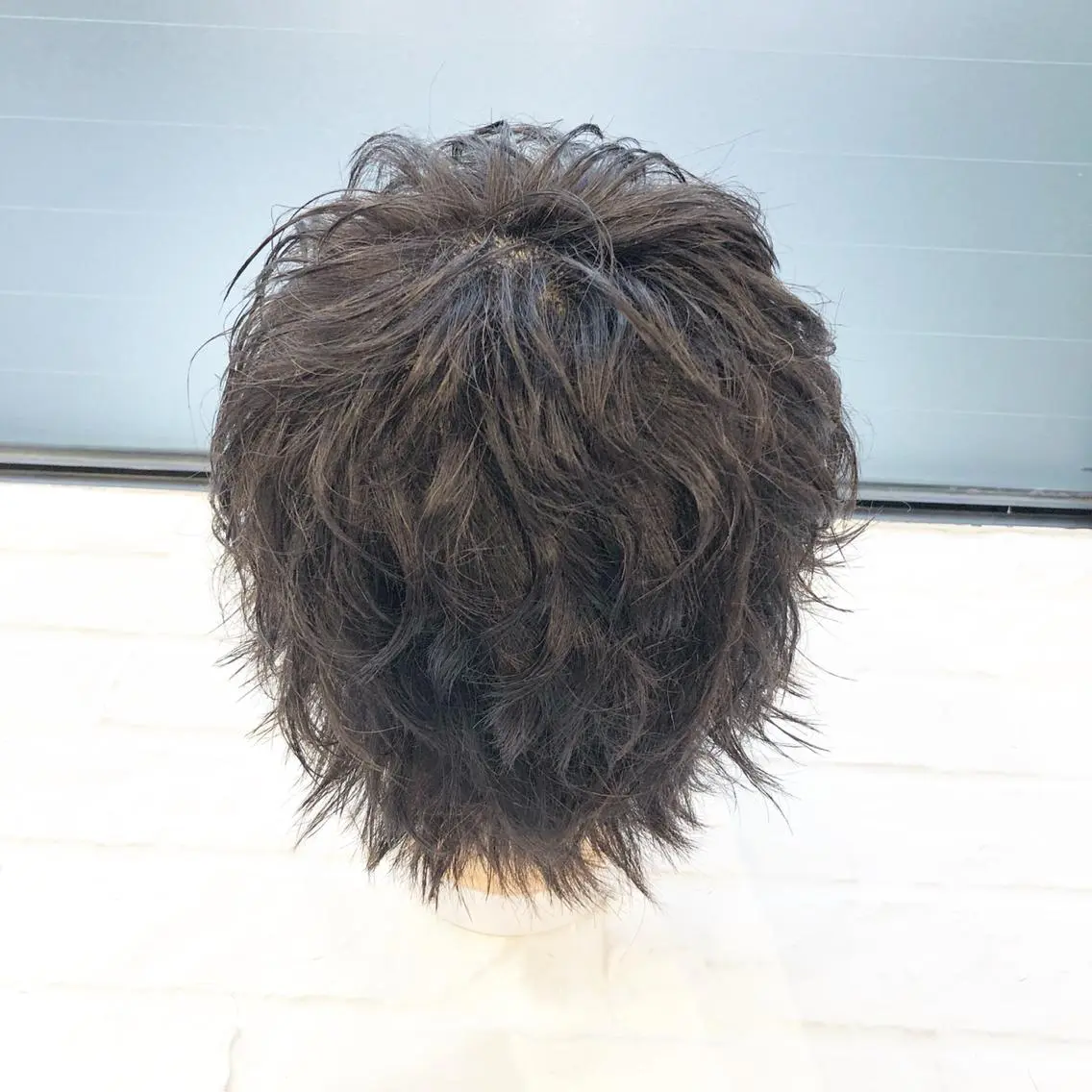 ショート メンズ 撮影モデル 高橋 香澄のヘアスタイル