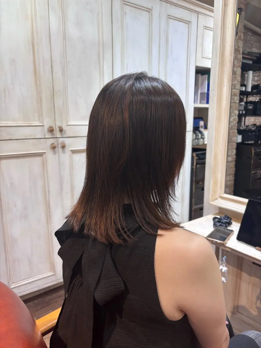 ミディアム 田尾 凌雅のヘアスタイル