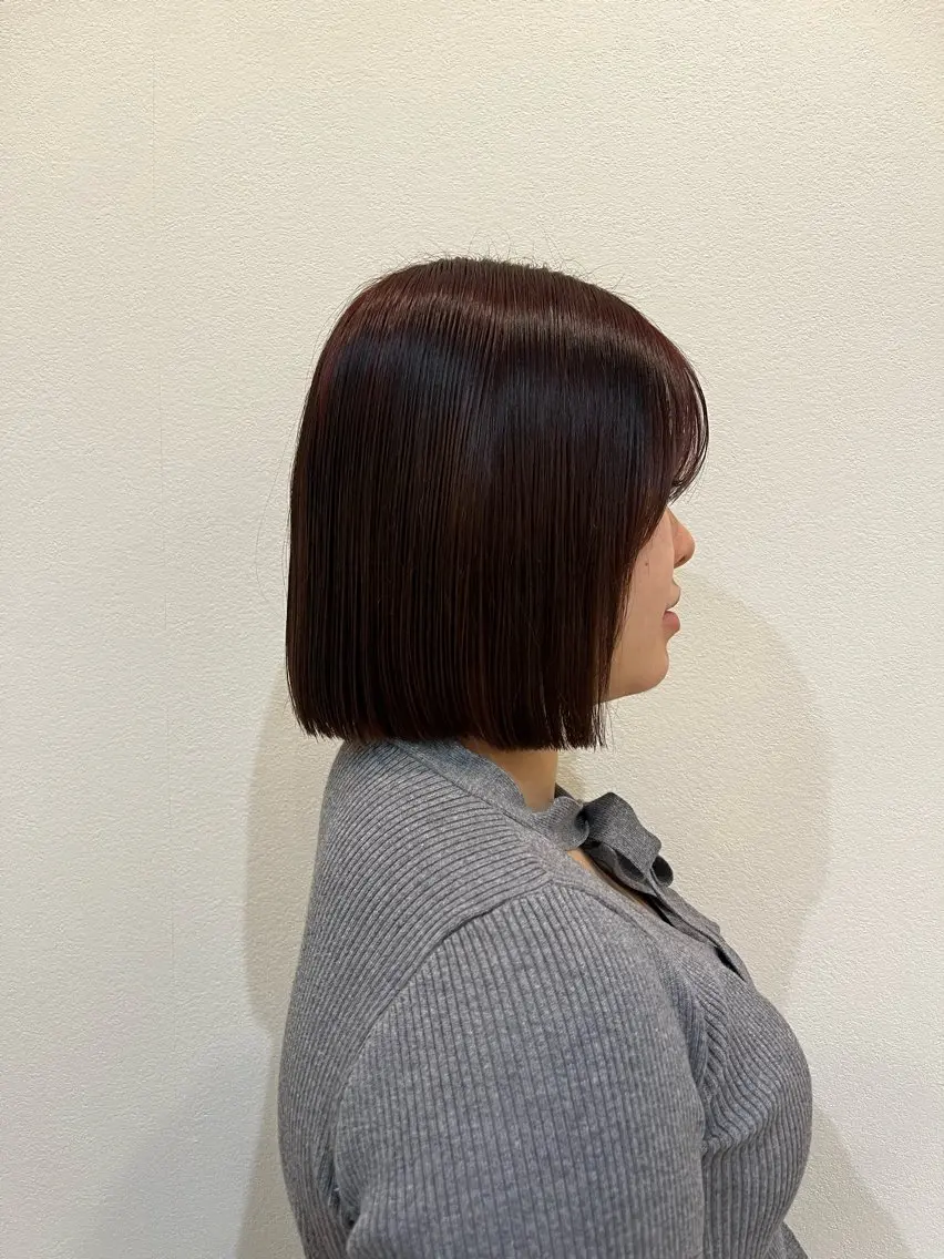 ミディアム 渡邉 花凜のヘアスタイル