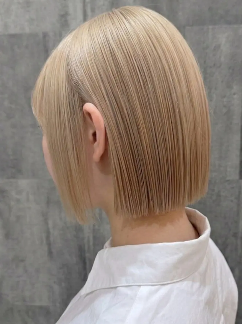 ショート ヘアカラー トリートメント 札幌ダブルカラー 富田のヘアスタイル
