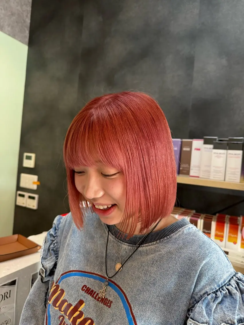 カラー ベージュカラー カット ヘアカラー トリートメント 似合わせ/ナチュラル ヘア/ゆづきのヘアスタイル