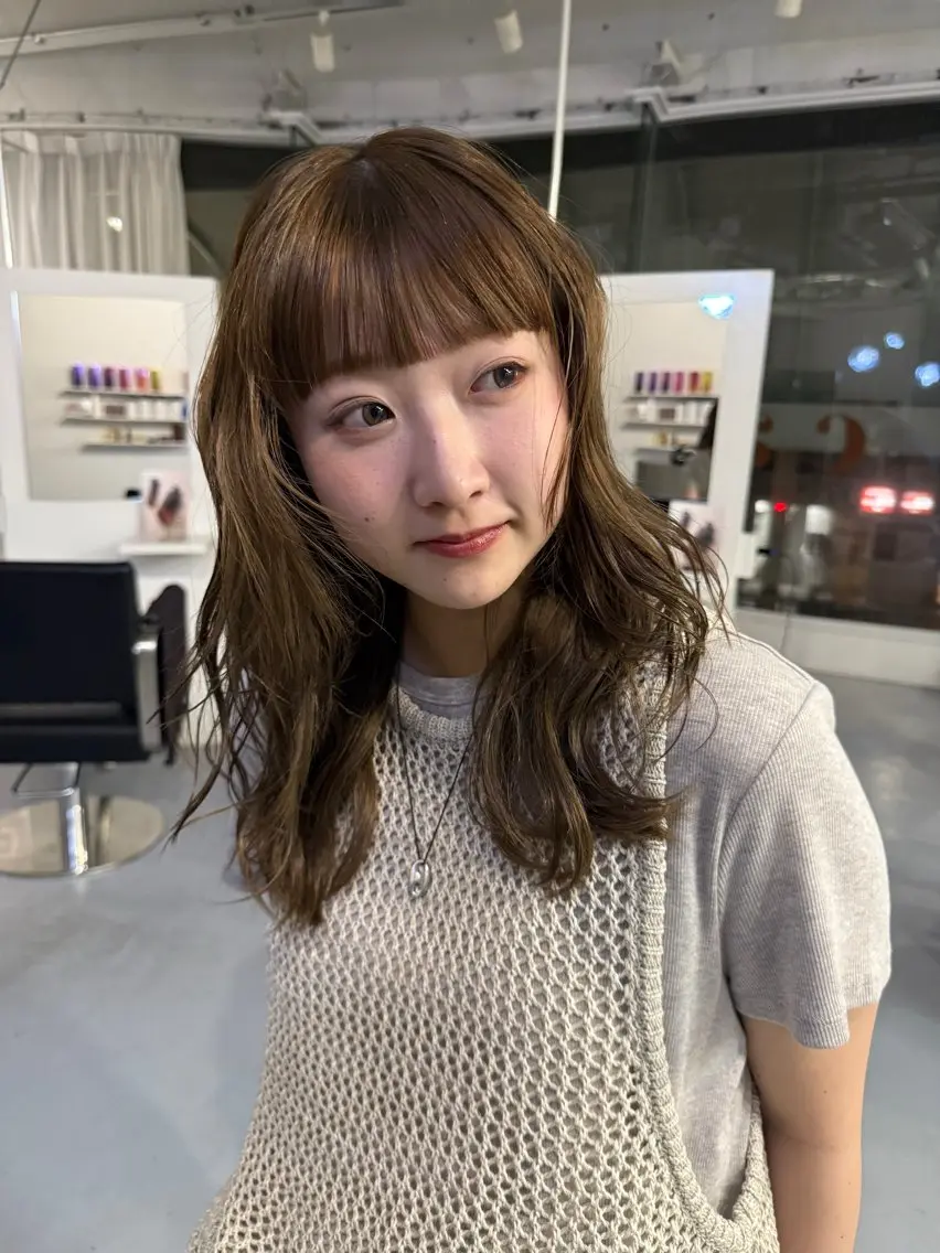 【sota】ライトニングダブルカラー+毛髪補修2stepトリートメント#スモーキーベージュ#ライトニングダブルカラーの写真
