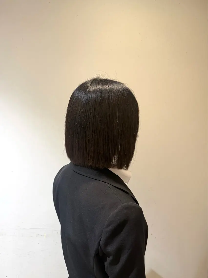ショート ボブ 尾濱 ららのヘアスタイル