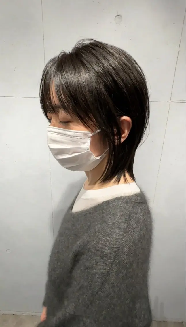 ショート ウルフカット 伊藤 慎吾のヘアスタイル