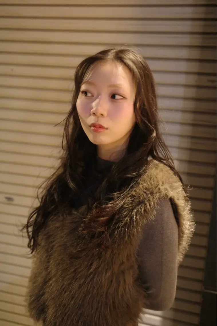 ロング パーマ カット 平松 和泉のヘアスタイル