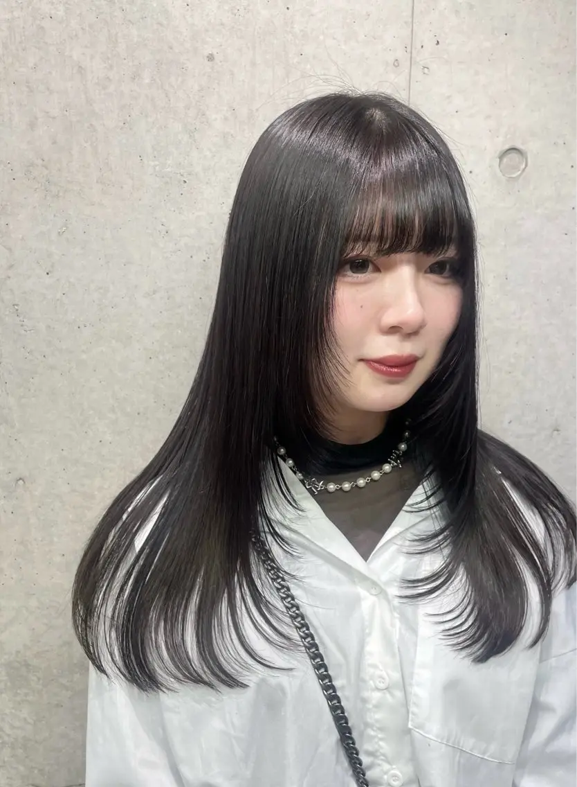 ロング カット トリートメント clam. yuu🦩のヘアスタイル