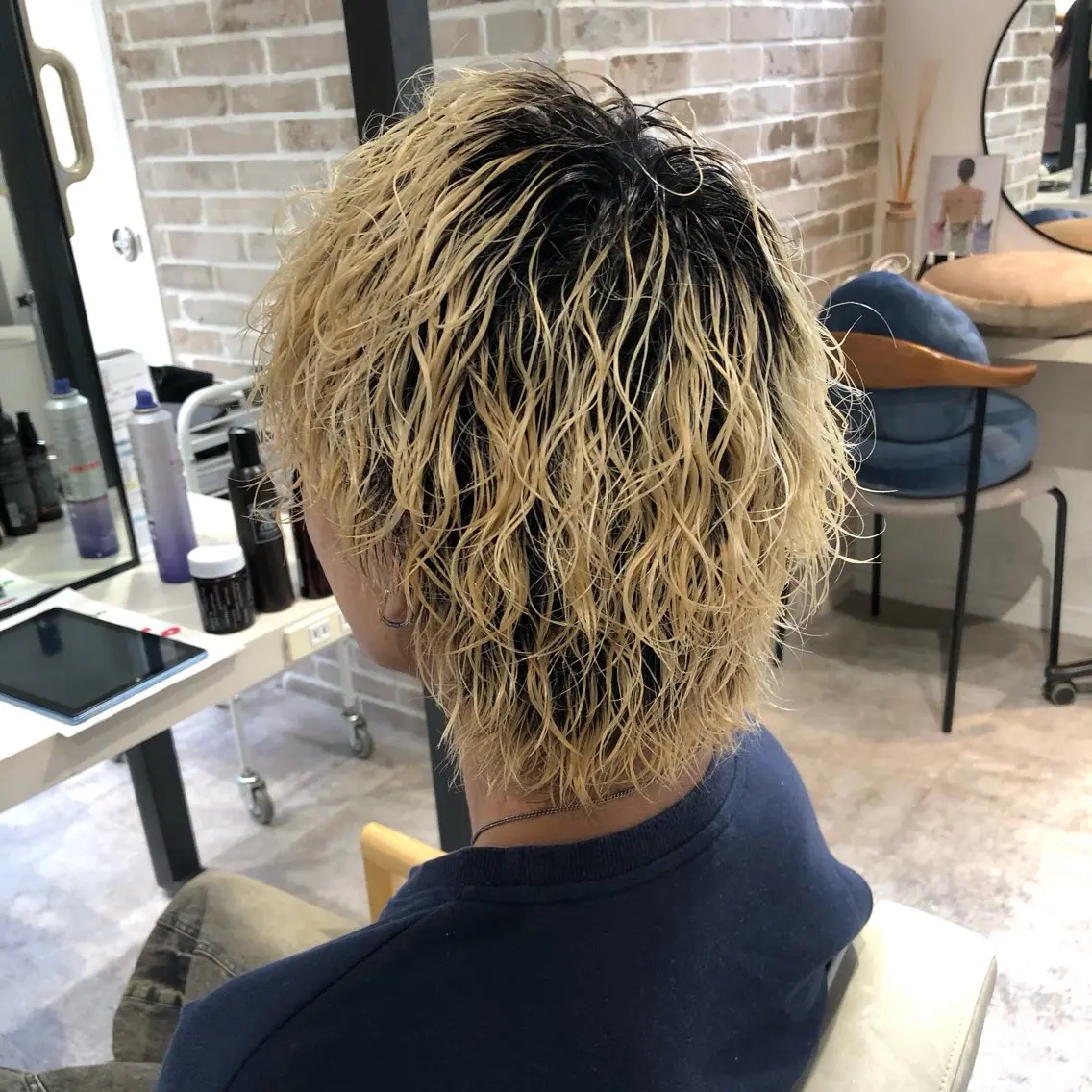 パーマ メンズ メンズパーマ カット パーマ TOSHIKI| 上福岡メンズ|副店長のヘアスタイル
