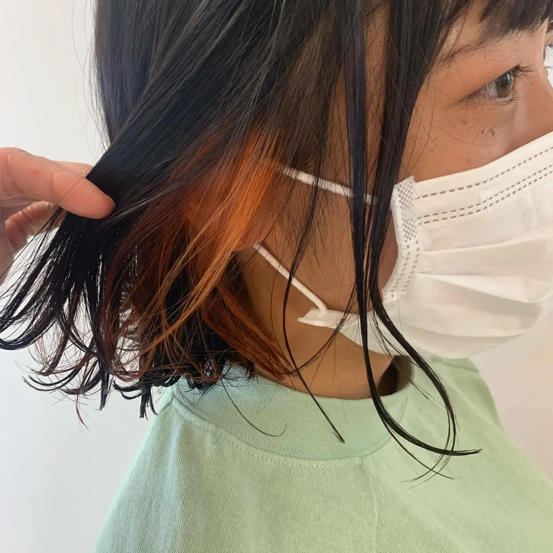 ショート カラー 暖色/ブリーチカラー 🎀 M i k uのヘアスタイル