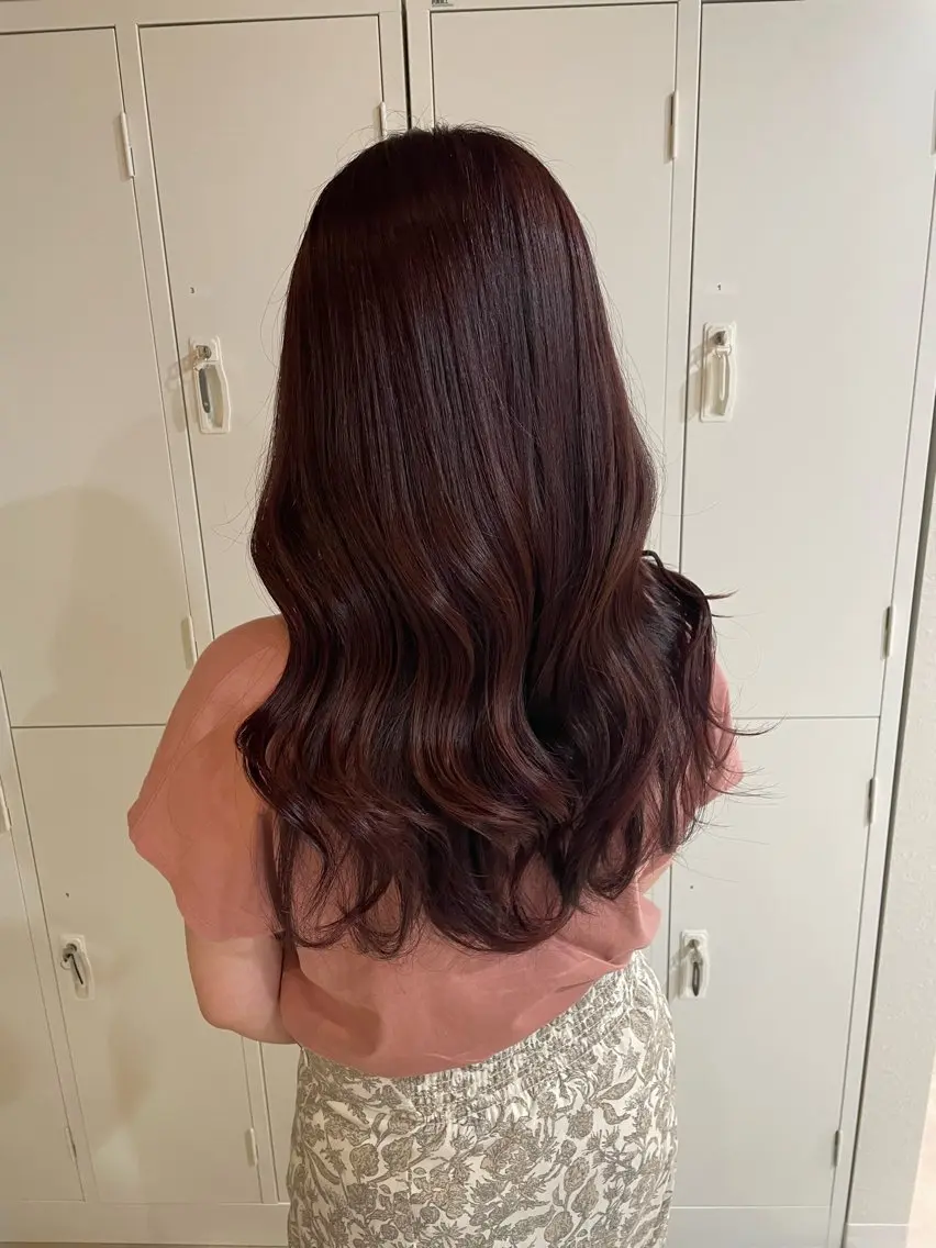 セミロング 透明感ベージュカラー yumekaのヘアスタイル