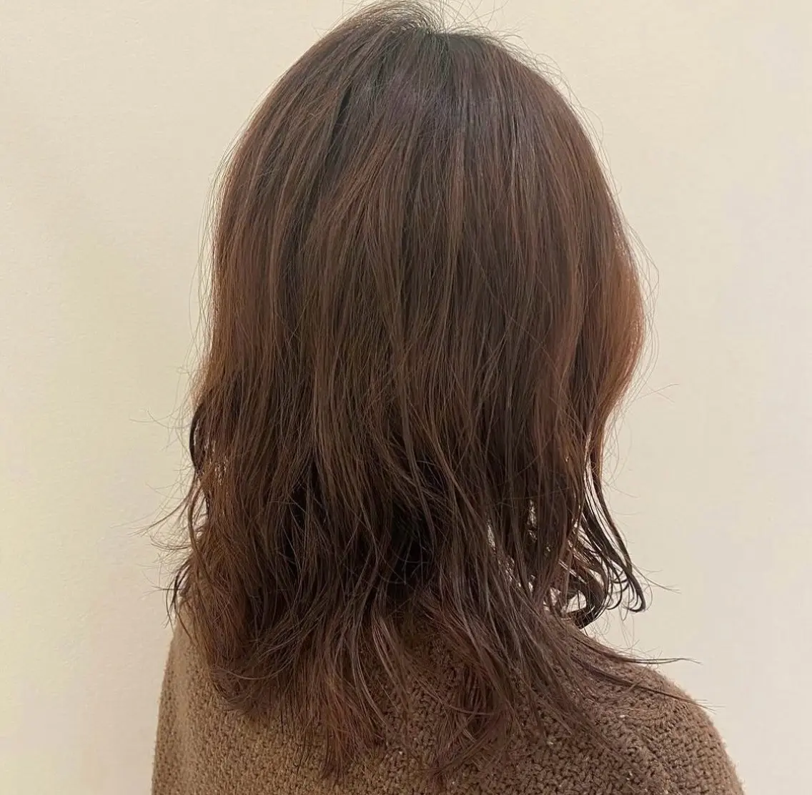 セミロング パーマ ママ美容師 Tsuchiyaのヘアスタイル
