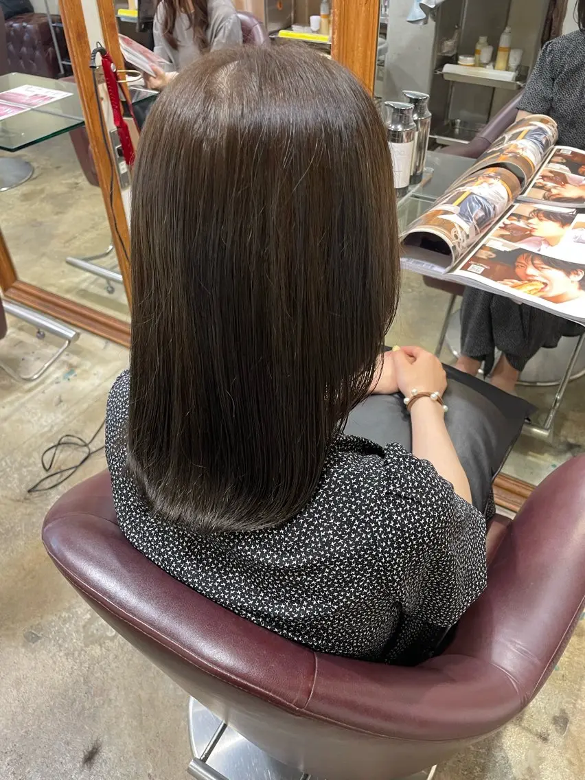 ミディアム ゆず .🎀のヘアスタイル