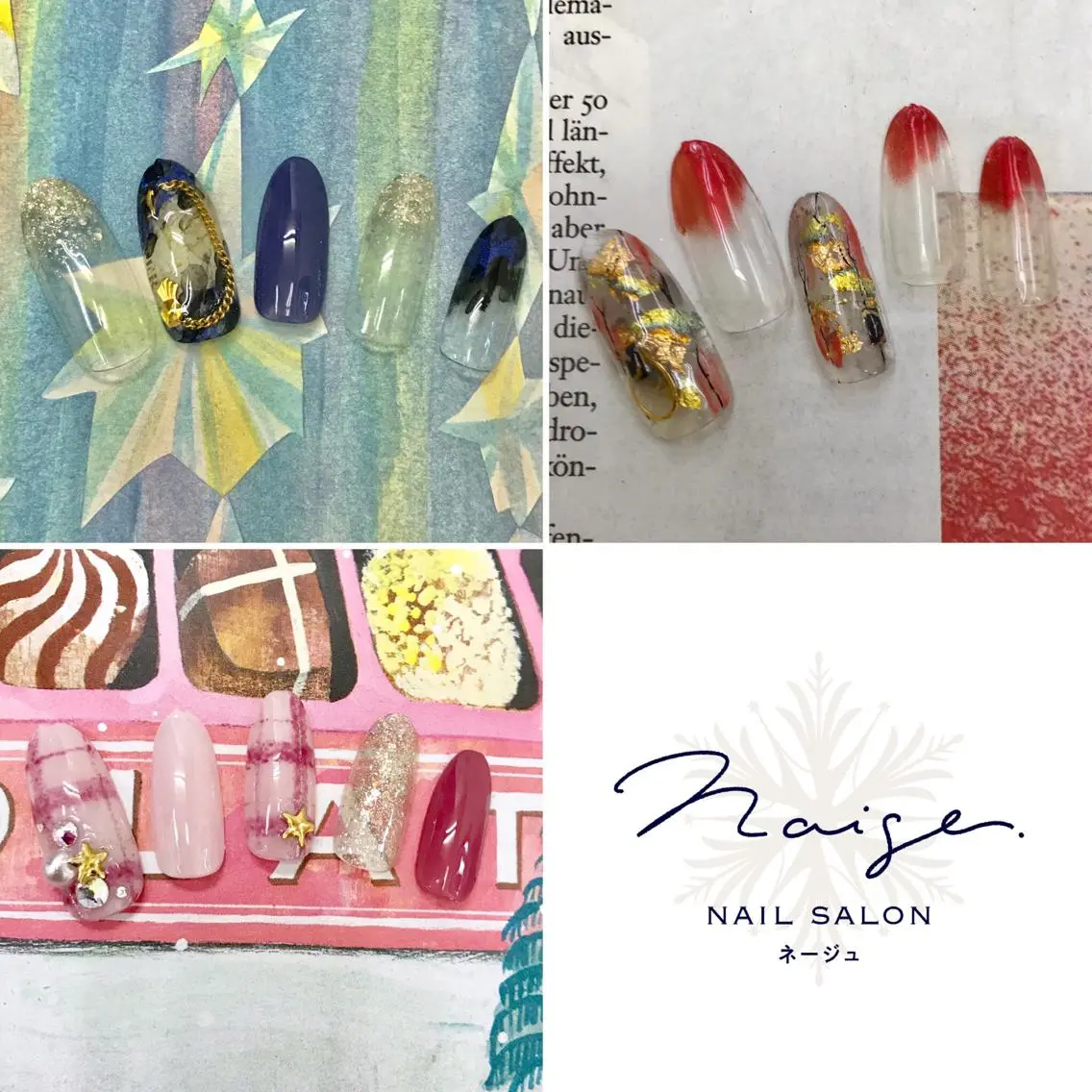 ネイル ハンドネイル nail salon Neigeのネイルデザイン