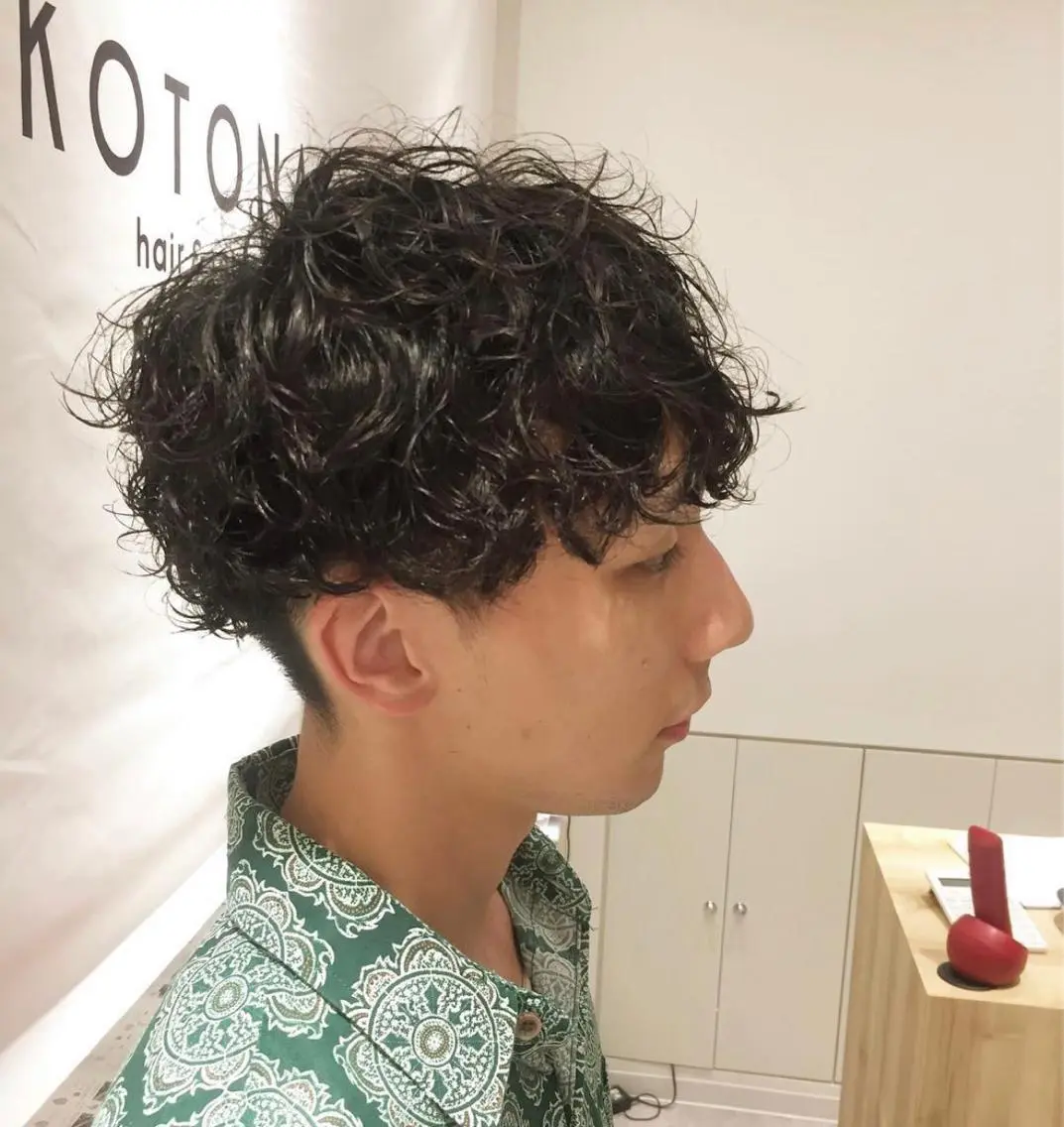 メンズ メンズパーマ 🌷Asuka /レイヤーカット🌷のヘアスタイル