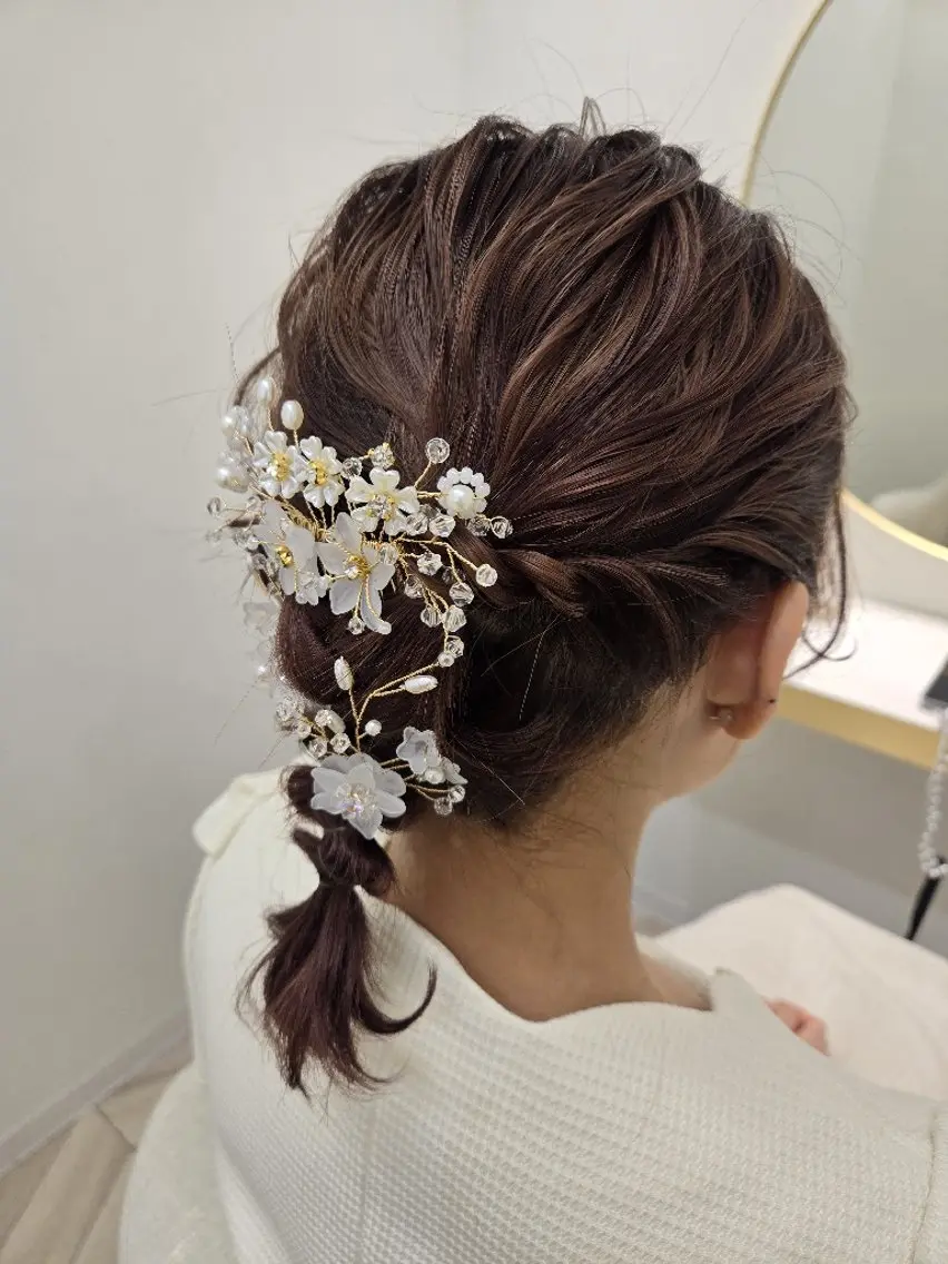 【ヘアセット】の写真
