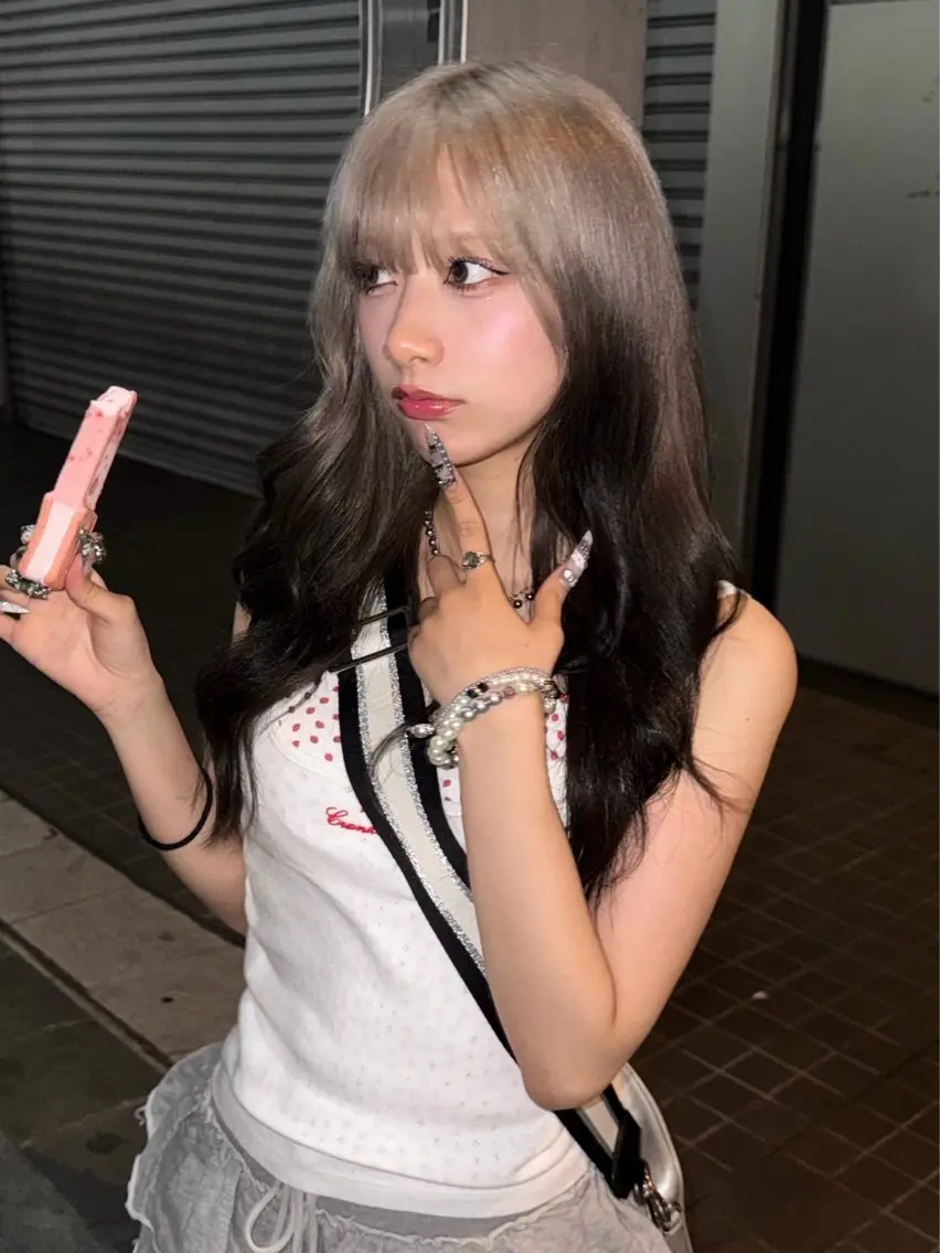 セミロング ヘアカラー 酒井 剛喜のヘアスタイル