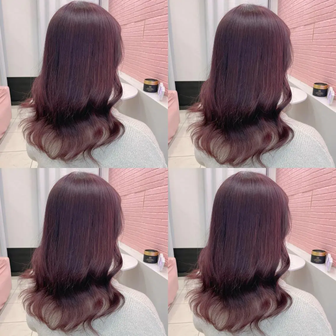 ミディアム カラー ピンクカラー バイオレットカラー ヘッドスパ 🌷MAYU 🌷のヘアスタイル