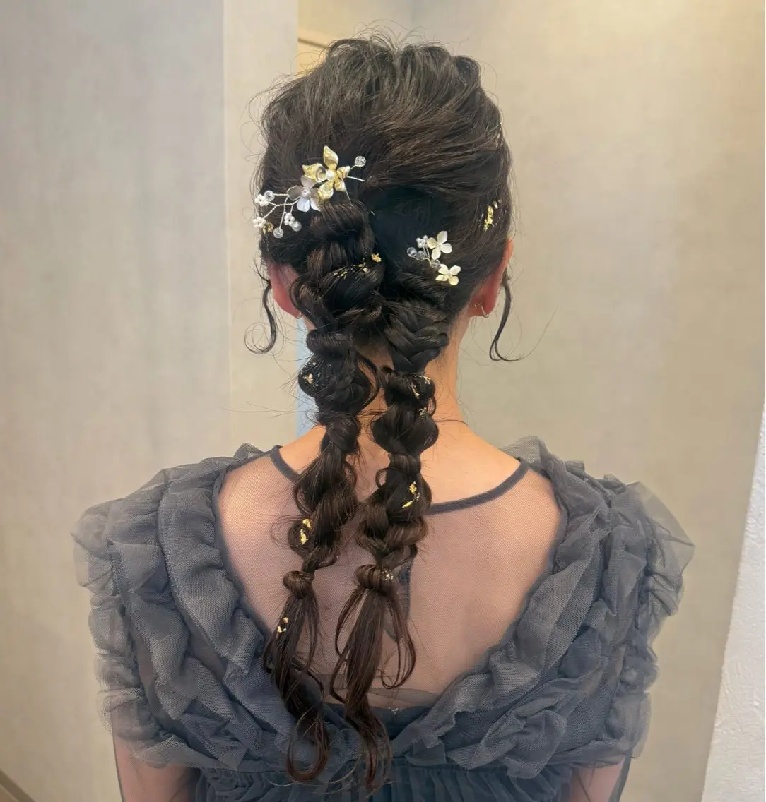 ロング ヘアアレンジ ヘアセット Lita./ HIKARI🧁🫧のヘアスタイル