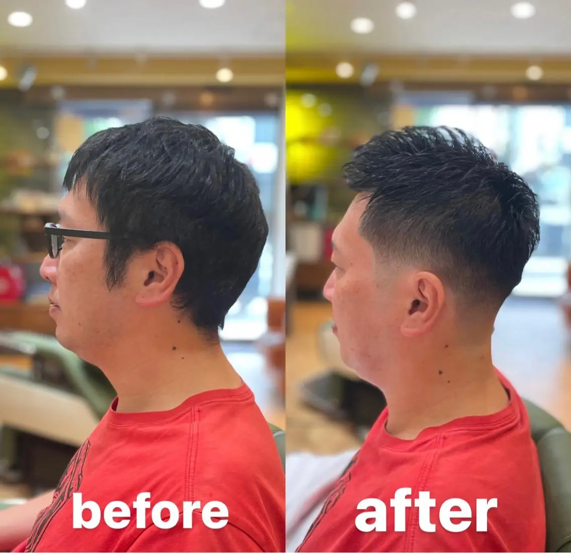 ショート BARBERSHOP HINAのヘアスタイル