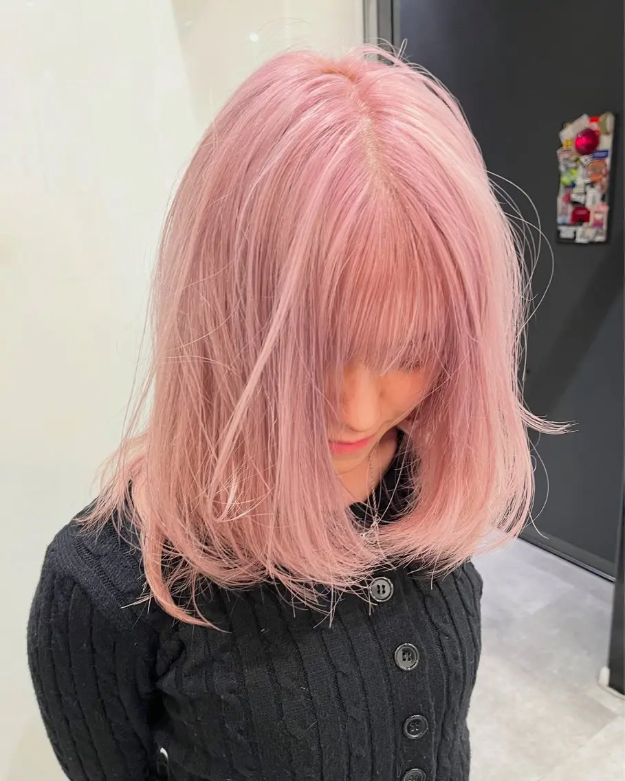 ミディアム ヘアカラー トリートメント keshiki🦋 Nanaのヘアスタイル