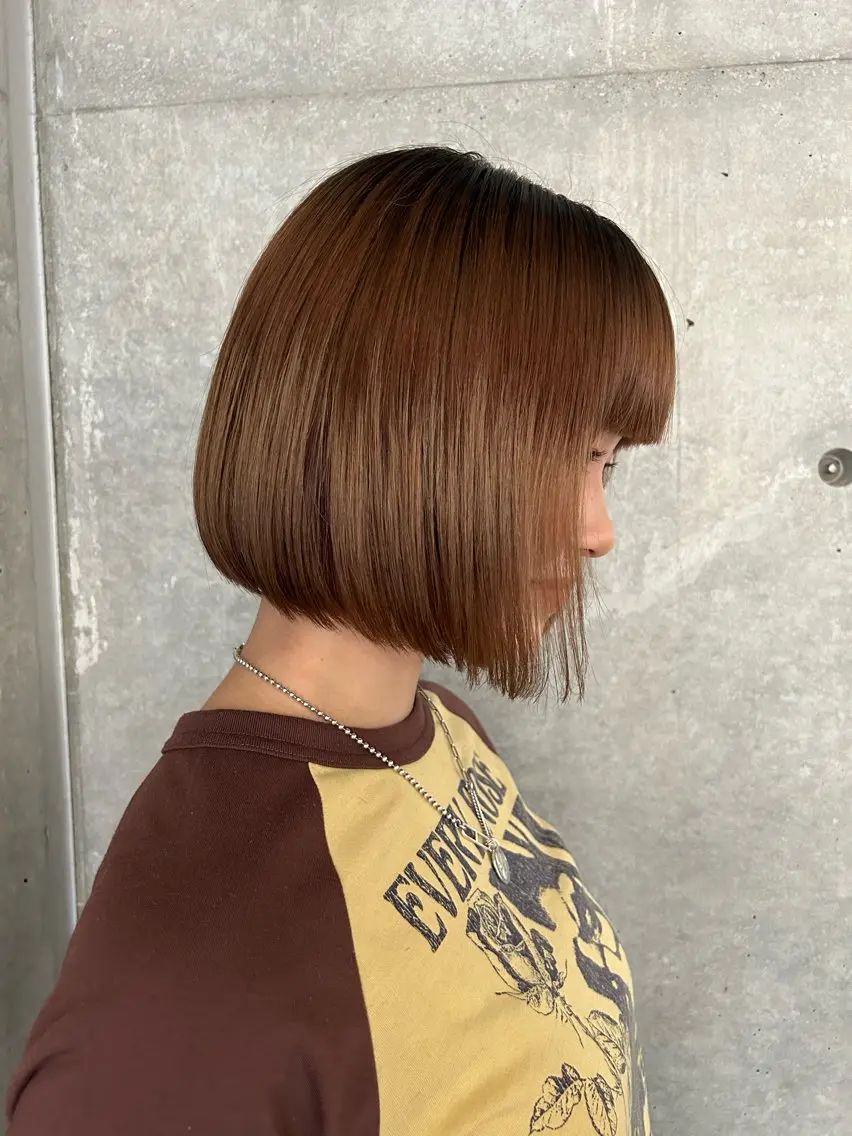 ショート カット トリートメント FERIAあべの店 瀧本岬のヘアスタイル