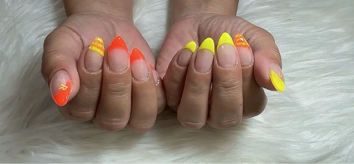 ネイル ピーコックネイル Mimi Nailのネイルデザイン