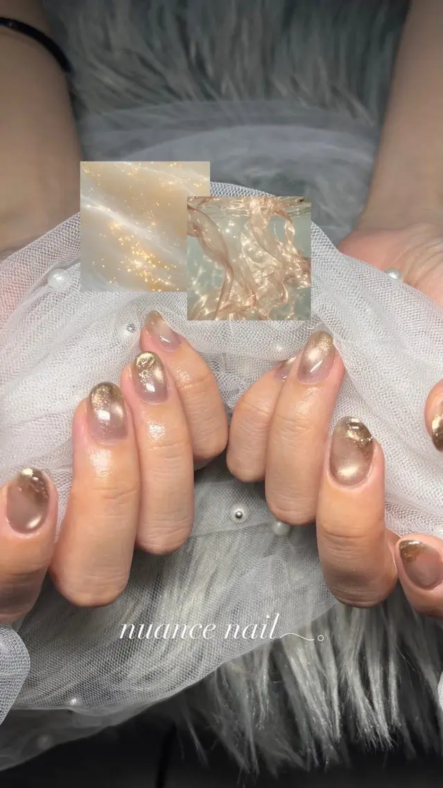 ネイル ニュアンスネイル ハンドネイル JFYnail ゆいのネイルデザイン