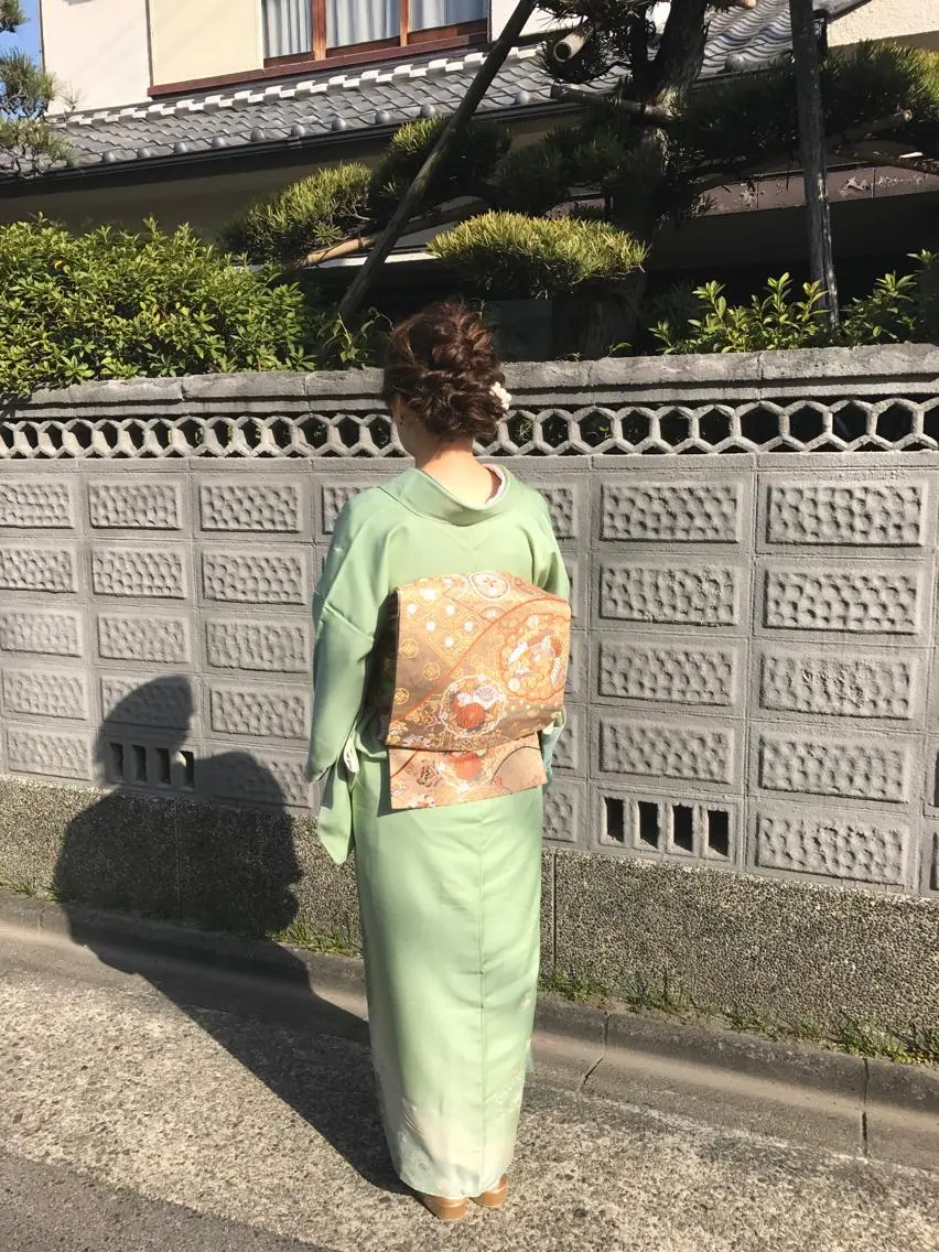 訪問着＋ヘアセットの写真