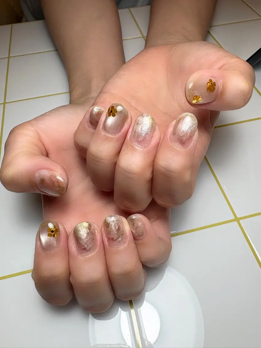 ネイル ハンドネイル 稲村 れみのネイルデザイン