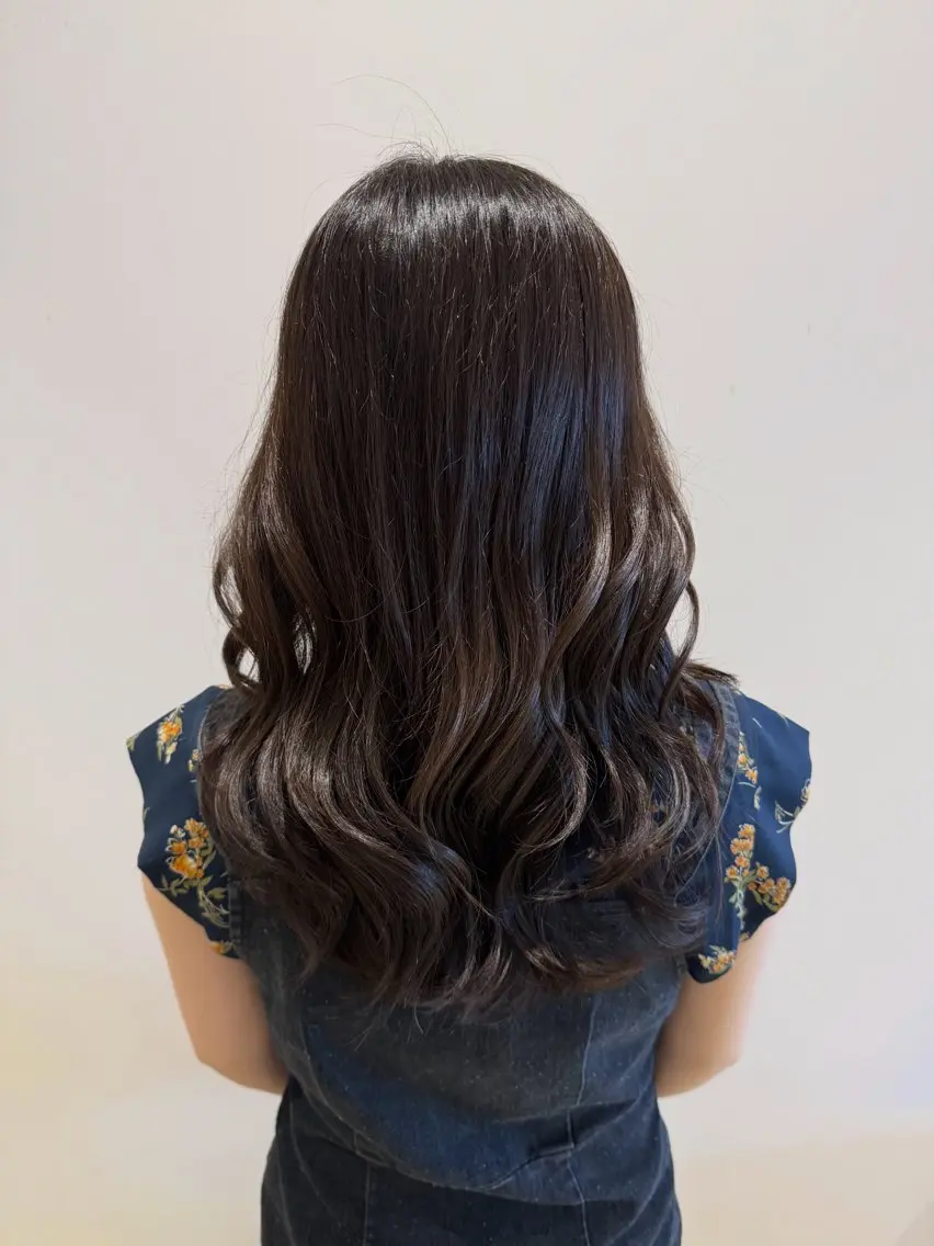 セミロング カラー グレージュ カット ヘアカラー トリートメント 艶髪🌿美髪 大塚礼乃【西荻窪】のヘアスタイル