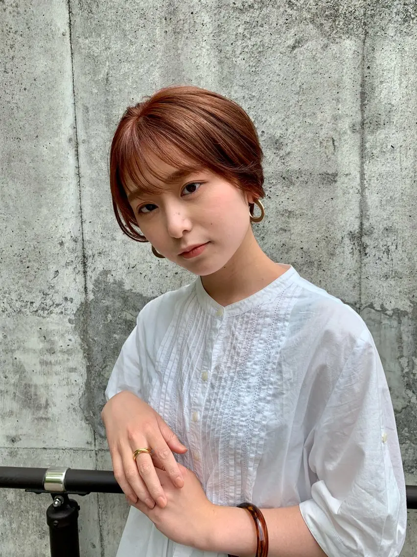 ショート 髪質改善/小顔カット 中山賢人のヘアスタイル