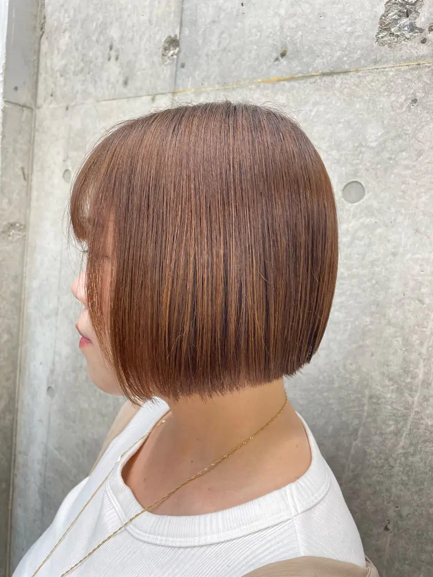 ショート ボブ ショートヘア すぐ巻ける縮毛矯正 🍀勝倉　麗のヘアスタイル